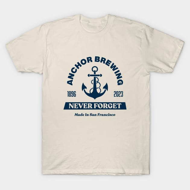Anchor steam t shirt clearance
